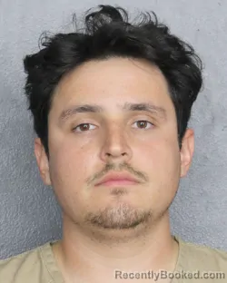 Mugshot of ANTONIO LUIS NICASIO booked in Broward County, Florida on March 19, 2026