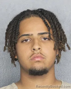 Mugshot of AIDEN TEOFILO ORTIZ booked in Broward County, Florida on March 19, 2026