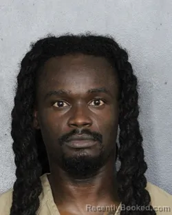 Mugshot of DEANDRE LAVELL PONDER booked in Broward County, Florida on June 18, 2026