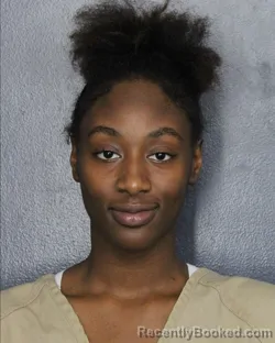 Mugshot of Markesha Desronvil booked in Broward County, Florida on July 16, 2026