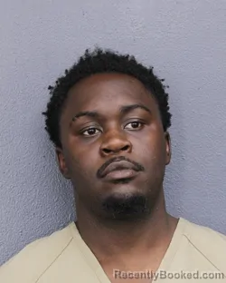 Mugshot of Jabaree Jackson booked in Broward County, Florida on July 28, 2026