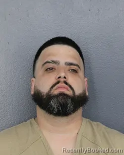 Mugshot of Luis Manuel Ramallo booked in Broward County, Florida on July 28, 2026