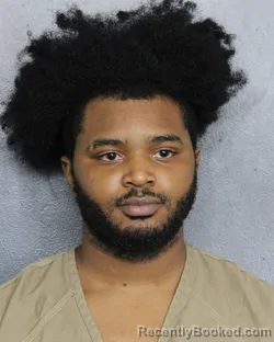 Mugshot of Yakine Amar Jones booked in Broward County, Florida on August 7, 2026