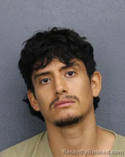 Mugshot of Manuel Antonio Farfan Cabello booked in Broward County, Florida on October 9, 2026