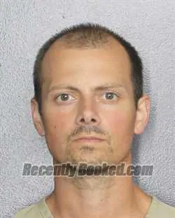 Booking photo from Broward County, Florida