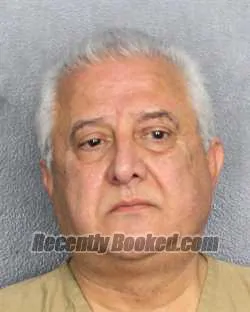 Booking photo from Broward County, Florida