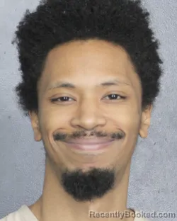 Booking photo from Broward County, Florida