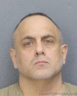Mugshot of FRANK JAMES TURTURO booked in Broward County, Florida on April 23, 2026