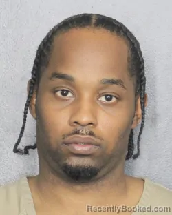 Mugshot of GEDARIOUS ANTWAN GEFFRARD booked in Broward County, Florida on May 9, 2026
