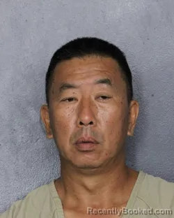 Mugshot of PAU WHA WONG booked in Broward County, Florida on June 14, 2026