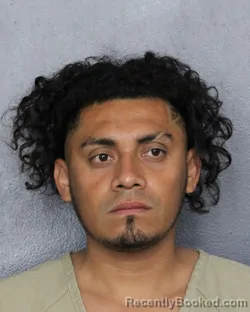 Mugshot of HENRRY JOSIMAR CHAVEZ CRUZ booked in Broward County, Florida on June 21, 2026