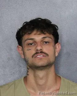 Mugshot of JONATHAN CAYNE ADAMS booked in Broward County, Florida on June 21, 2026