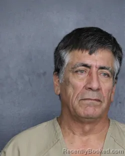 Mugshot of JAVIER NICOLAS ARBULU ZOEGER booked in Broward County, Florida on June 24, 2026
