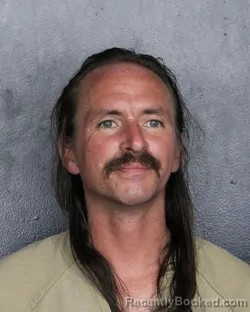 Mugshot of Darren Michael Newton booked in Broward County, Florida on July 25, 2026