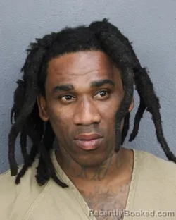 Mugshot of Ingemar Eugene Thomas booked in Broward County, Florida on July 25, 2026