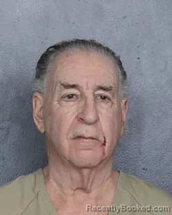 Mugshot of Fred Owen Bender booked in Broward County, Florida on July 26, 2026