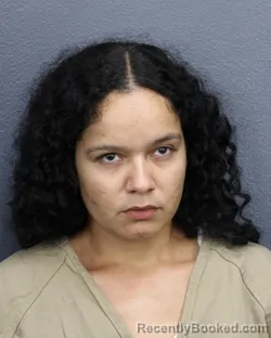 Mugshot of Arleyle Da Silva booked in Broward County, Florida on July 30, 2026