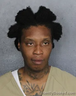 Mugshot of Vincena Osborne booked in Broward County, Florida on August 4, 2026