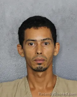 Mugshot of Carlos Wesley Carvalho booked in Broward County, Florida on August 18, 2026