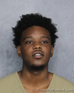 Mugshot of Jakaree Elijah Kinder booked in Broward County, Florida on August 23, 2026