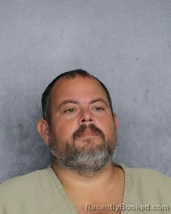 Mugshot of Ruben Manuel Colon Oyola booked in Broward County, Florida on September 25, 2026