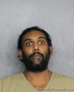 Mugshot of Anil Anthony Somwaru booked in Broward County, Florida on September 29, 2026