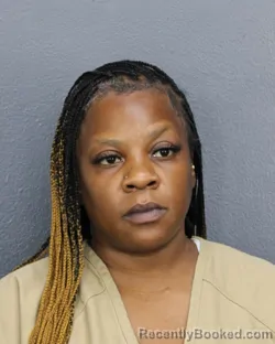Mugshot of Ashley Alexis Johnson booked in Broward County, Florida on October 1, 2026