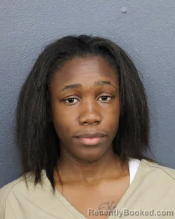 Mugshot of Za Cariah Denise Anglin booked in Broward County, Florida on October 3, 2026