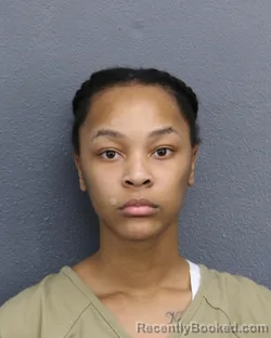 Mugshot of Jameria Santrice Brenae Caston booked in Broward County, Florida on October 3, 2026