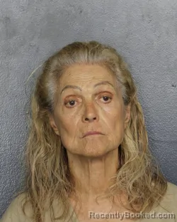 Mugshot of Lorraine Shagoury booked in Broward County, Florida on October 5, 2026