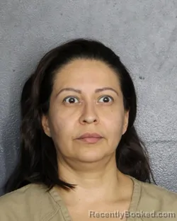 Mugshot of Melissa Rivera booked in Broward County, Florida on October 12, 2026