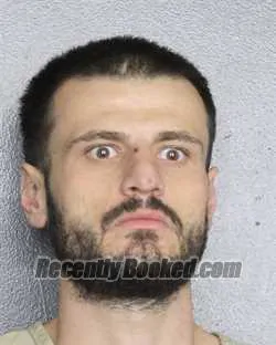 Booking photo from Broward County, Florida
