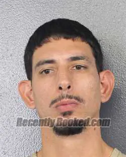Booking photo from Broward County, Florida