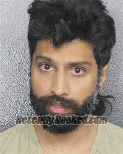 Booking photo from Broward County, Florida
