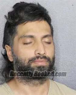 Booking photo from Broward County, Florida