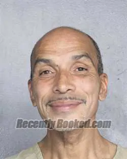 Booking photo from Broward County, Florida
