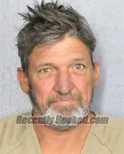 Booking photo from Broward County, Florida