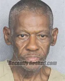 Booking photo from Broward County, Florida