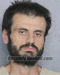 Booking photo from Broward County, Florida