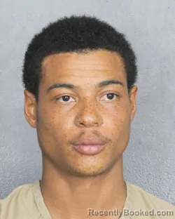 Booking photo from Broward County, Florida