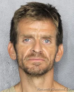 Booking photo from Broward County, Florida