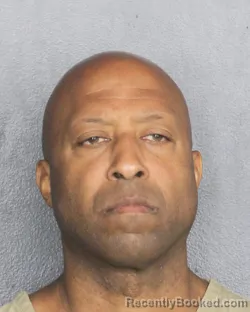 Booking photo from Broward County, Florida