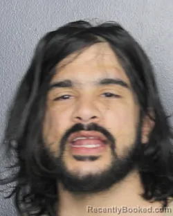 Booking photo from Broward County, Florida