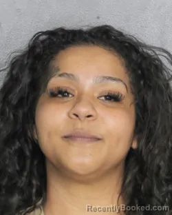 Mugshot of ALEXIS MARIE ALVAREZ booked in Broward County, Florida on March 11, 2026