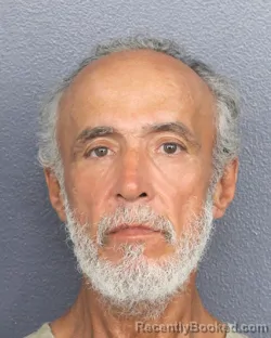 Mugshot of DANIEL DIAZ DIAZ booked in Broward County, Florida on March 12, 2026