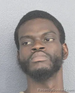 Mugshot of JADEN MALIK BURKE booked in Broward County, Florida on March 12, 2026