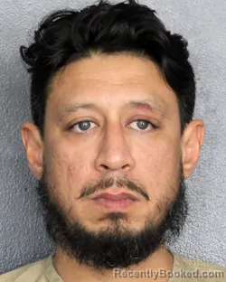 Mugshot of JIMMY ERNESTO AMAYA booked in Broward County, Florida on March 14, 2026