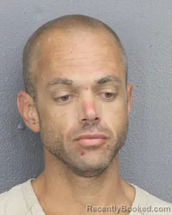 Mugshot of RYAN PAUL INGOLE booked in Broward County, Florida on March 17, 2026