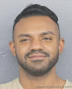 Mugshot of FELIX STIVENS POLO ESTACIO booked in Broward County, Florida on March 19, 2026