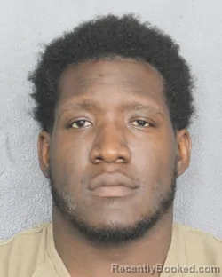 Mugshot of JULIAN OSCAR HUTCHINSON booked in Broward County, Florida on March 19, 2026